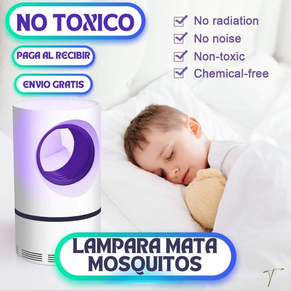 Lampara LED Atrapa Mosquitos